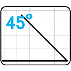 A protractor