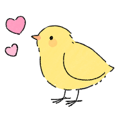 Tiny chick Sticker