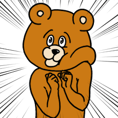 The cute and annoying bear 2D Animation