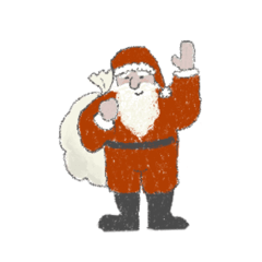 Santa Claus Stickers for daily use