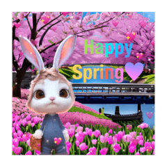 Hop into Spring with Bunny