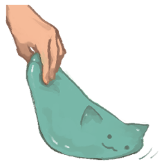 The cat slime there is not self