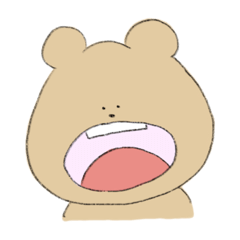 # Bear sticker