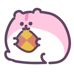 Moving hamster Sticker(dream)
