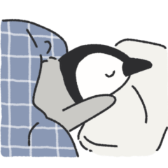 Sleepy penguin "Pechiyan"