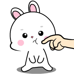Lovely Rabbit 17 : Animated Sticker