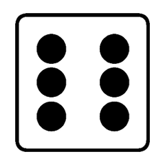 Simple dice stamp