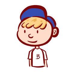 boy wearing blue hat (revised version)