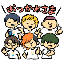 TOKAI ONAIR Sticker Daily life Version