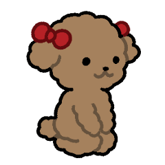 Toy poodle of the Kansai dialect 3