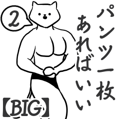 【BIG】パンツ一枚あればいい。筋肉白猫②