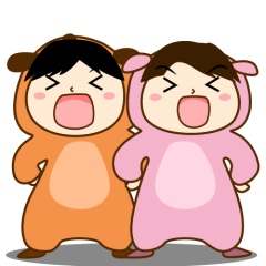 Twins Tian and Zhi 2(Animated)