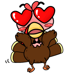 Ace funny Turkey(Animated)