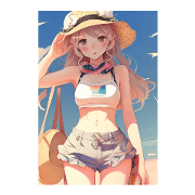 Summer fashion... girls' expressive