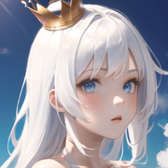 Queen in Summer Swimsuit