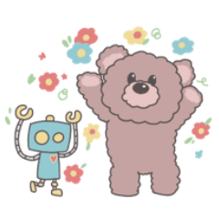 Teddy Bear and Toy Friends