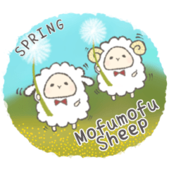 Mofumofu sheep Spring