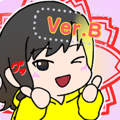 wotakuJUNJI anniversary Sticker. Ver.B