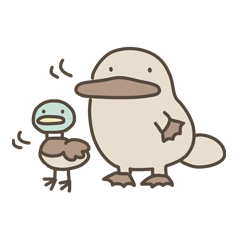 Duck and Platypus 2 -No character-