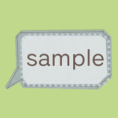 Sticker of balloon -kusumi color-..