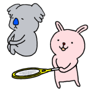 OUSA_san (Rabbit) LINE stamp3