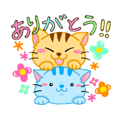 ねこすたんぷぅ　マグ&ロブ