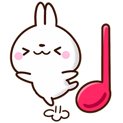 Sticker of Small rabbit12