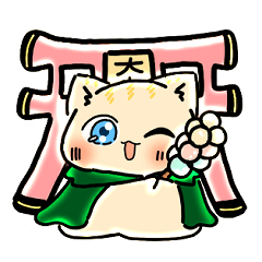 Shrine Cat Shiro-chan