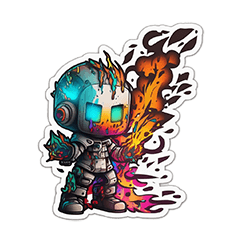 Chibi Botz, Flame collection.