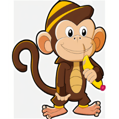 a bunch of mischievous monkeys