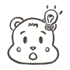 Cute bear face!!!
