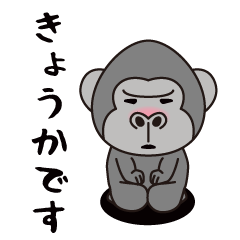 Interesting sticker gorilla(Kyouka)