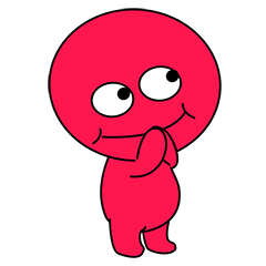 Red bald animated id