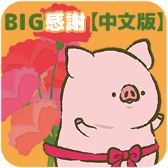 【BIG・中文】トン野さん-お花に囲まれて-