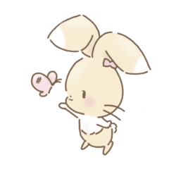 草系兔(8)＊可愛的動物日常(無文字)