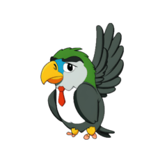Cute Parrot name Wheat