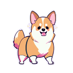 Fluffy Cute Corgi 2