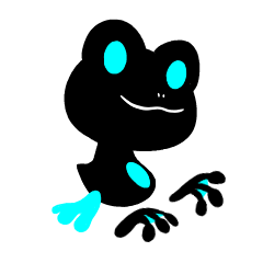Shadow frog light up!