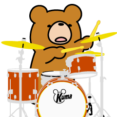 Daily life of a KUMA. A Drum is played.