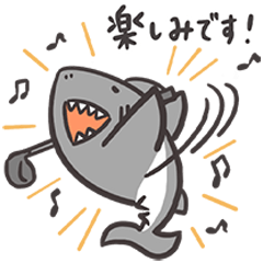 VIRI-DARI GOLF Shark Victor GOLF Stamp