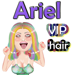 Ariel -  hair - Big sticker