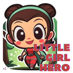 little-girl-hero league