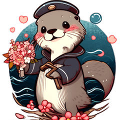 Adorable Sea Otter (new)