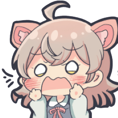 Animal School Cute Girls - Stiker LINE | LINE STORE
