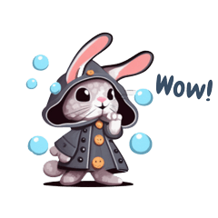 coat bunny enjoy