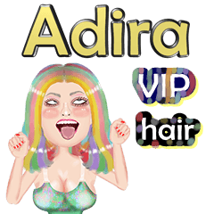 Adira - VIP hair - Big sticker