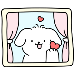 Daily life of a house-loving dog