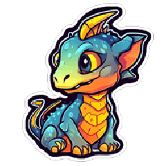 Dragon Sticker_2