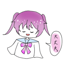 SAKURA Color GIRL STAMP