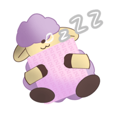 Cute Sheep Emoji 1